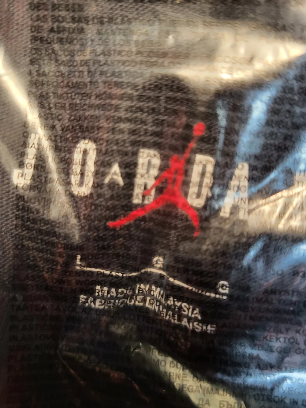 *NEW* Nike Jordan Jumpman Red/Black In Package With Tags Size Men’s Large